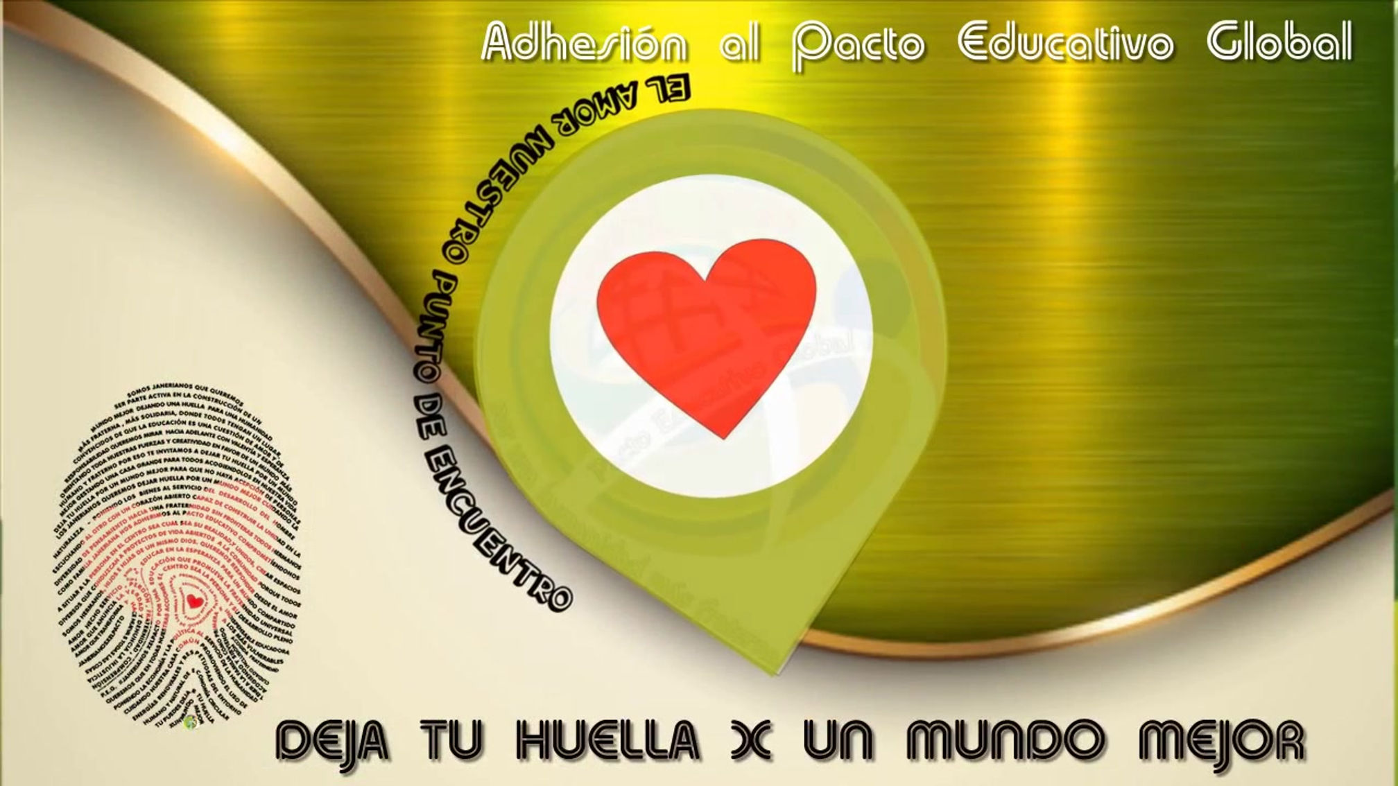ADHESIÓN AL PACTO EDUCATIVO DESDES BONZI